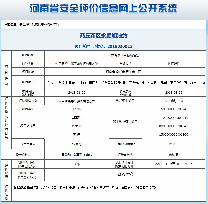 商丘新区永顺加油站